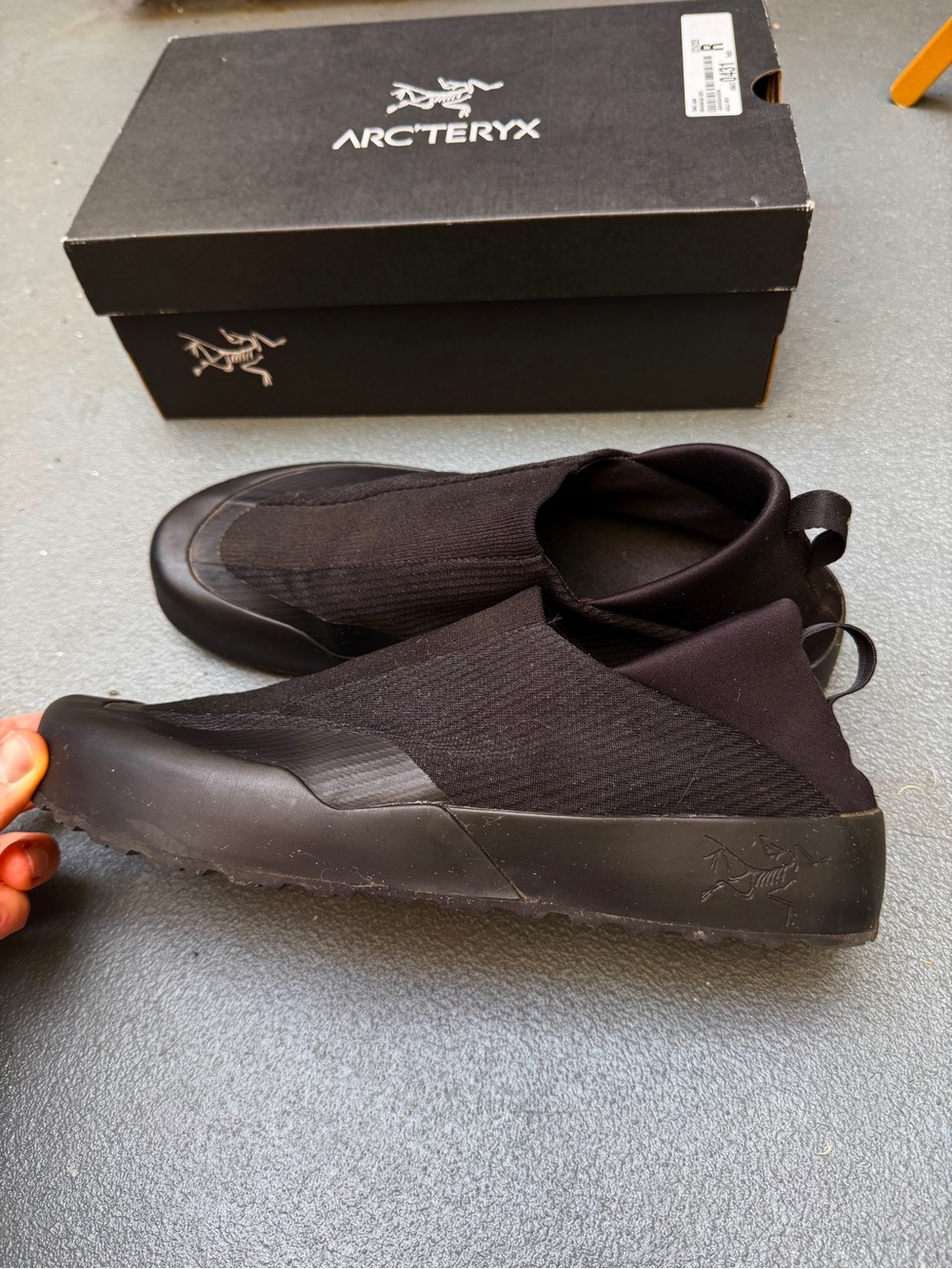 Arcteryx Kragg slip on shoes/Black/11.5